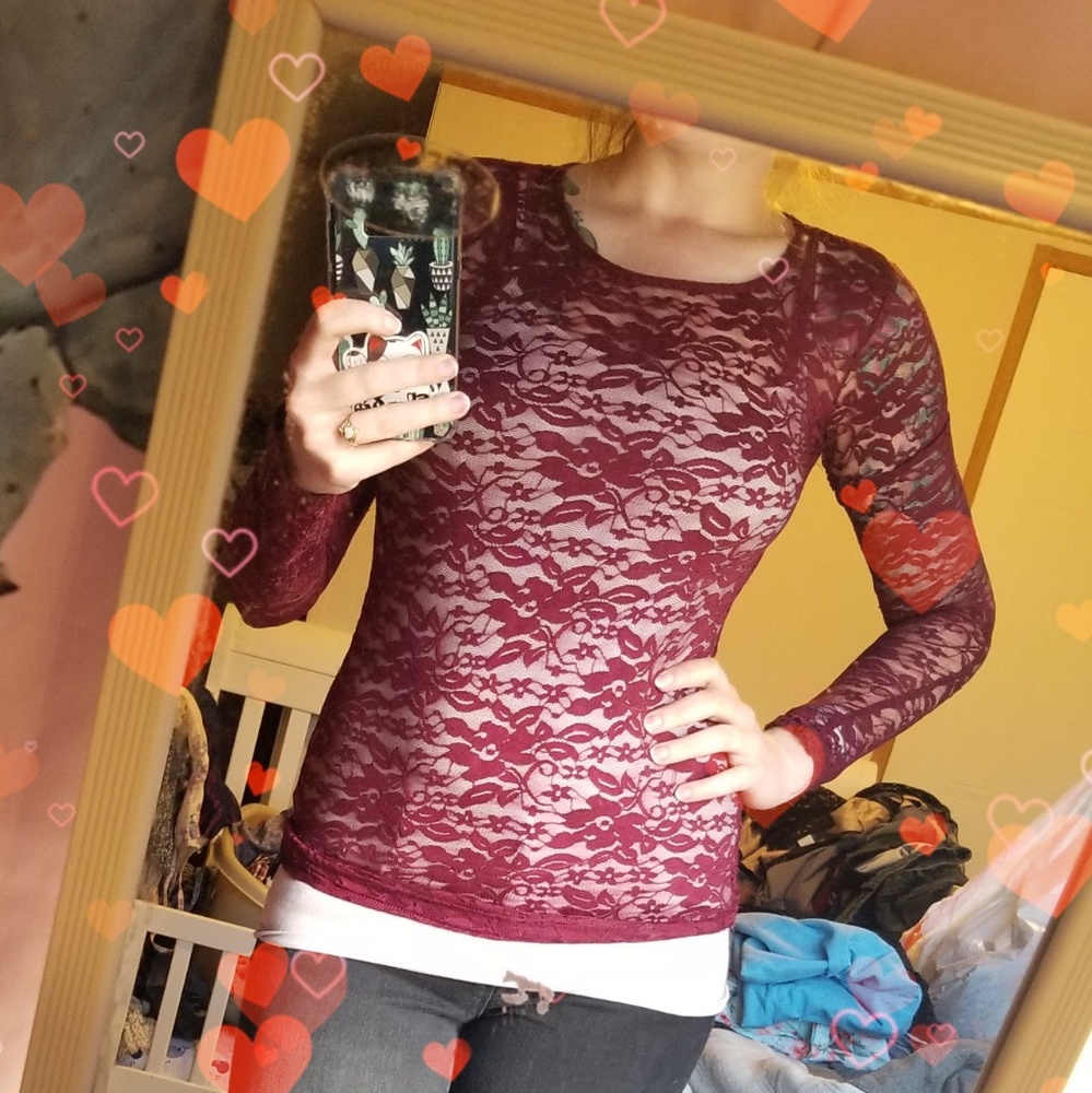 Lace shirt